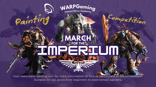 MARCH for the Imperium: Painting Competition