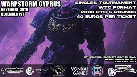 WARPStorm Cyprus GT is THIS WEEKEND