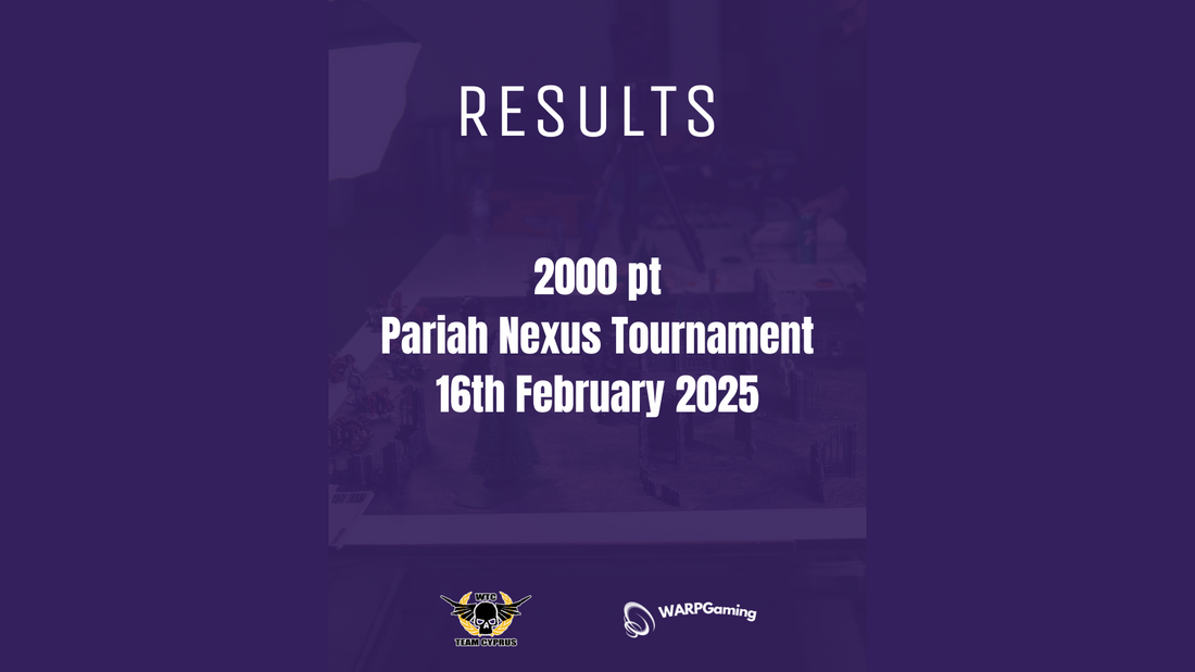 Warhammer 40k Tournament Results [16-Feb]