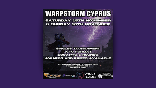 WARPStorm Warhammer GT This November!