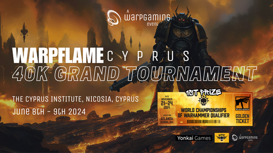WARPFlame Cyprus 40K Grand Tournament